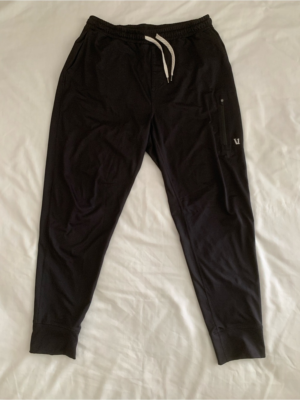 Vuori Men's Sunday Performance Jogger Black Size L EUC V416